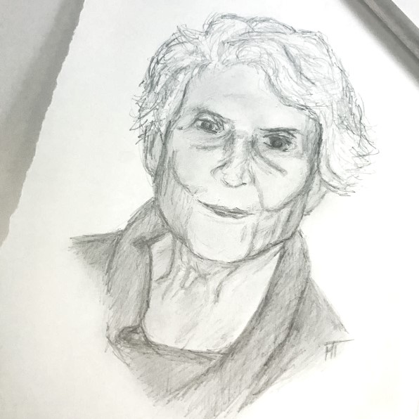 Mamie bergère pour ses 90 ans